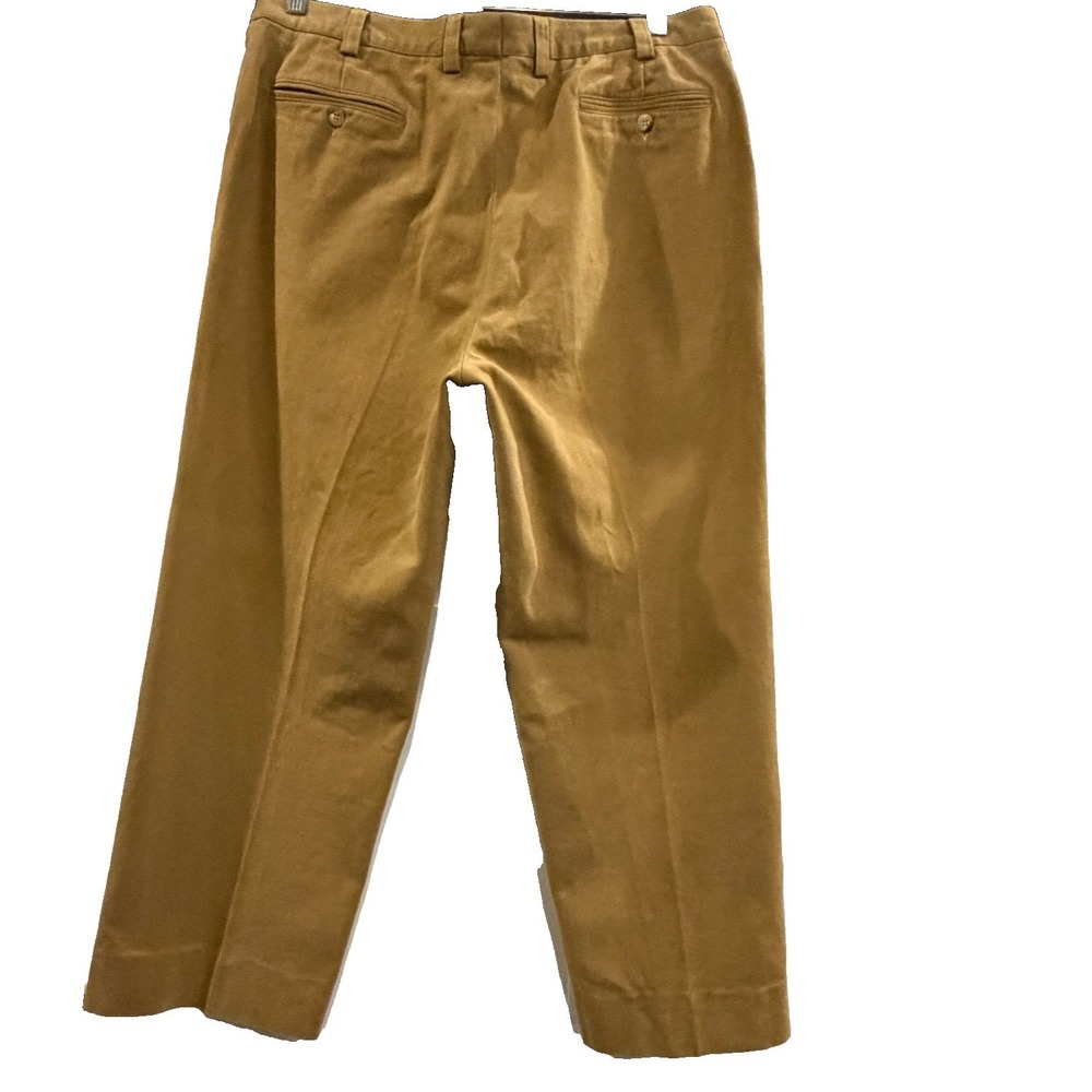 Scott Barber Italy Men's Corduroy Pants 38 100% cotton brown classic tailored‎ - Picture 4 of 9